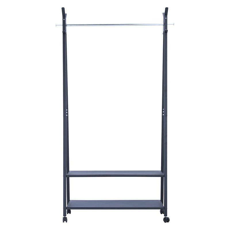 HIYAN Portable Clothing Stand in Black