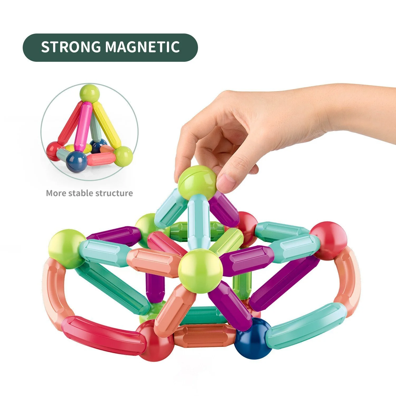 Mother's Day Sale - 49% OFF --- Magnetic Balls and Sticks Educational