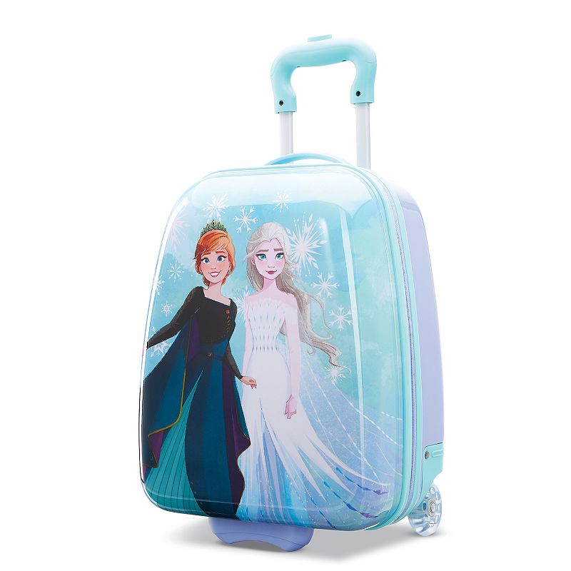 Disney's Frozen 2 Anna and Elsa 18-Inch Hardside Wheeled Carry-On Luggage by American Tourister💝(LAST DAY CLEARANCE SALE 70% OFF)