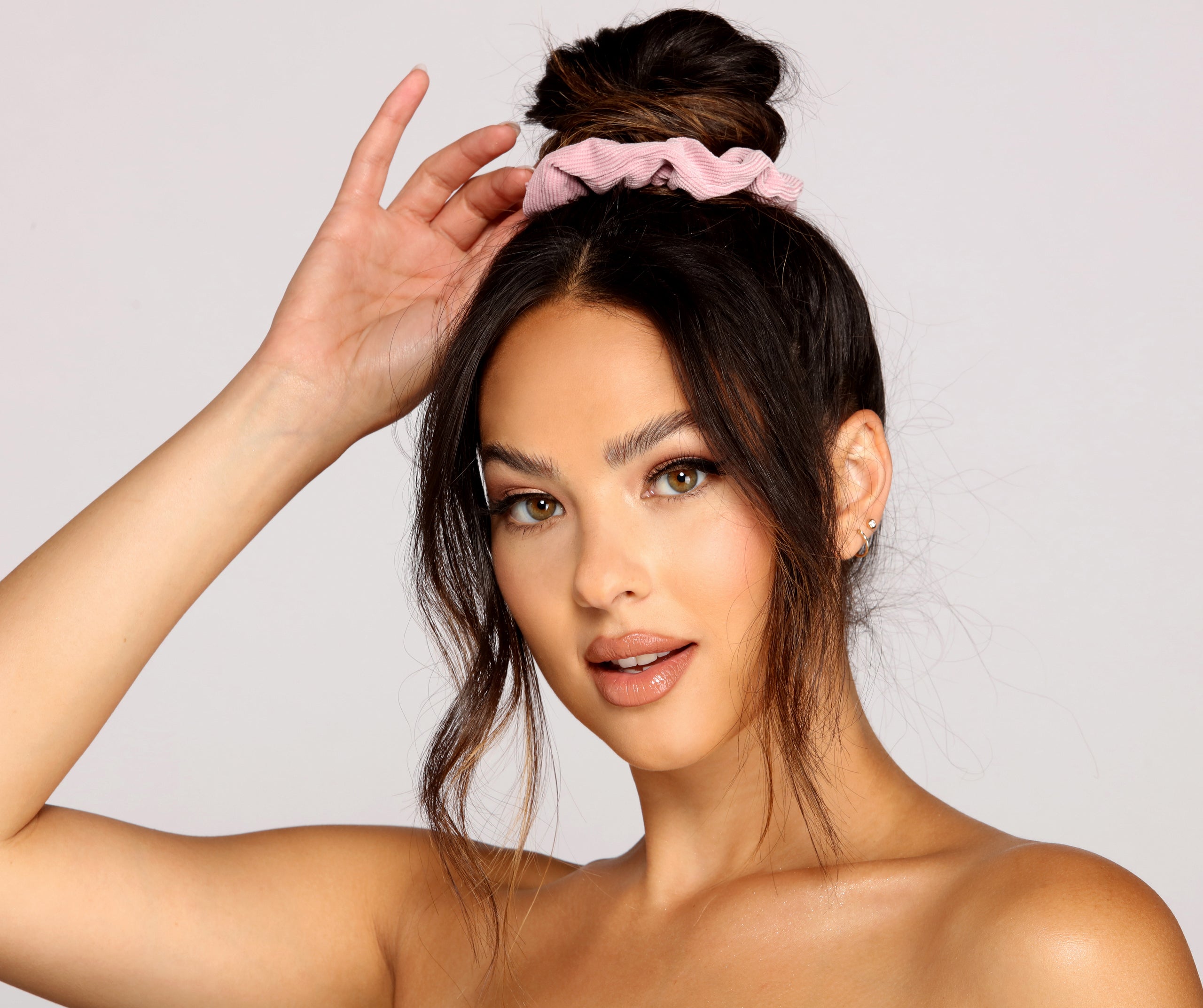 Essential Ribbed Scrunchie Multi Pack