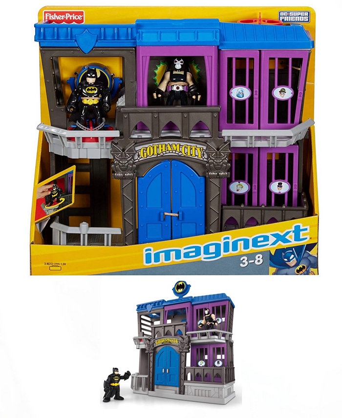 Fisher Price Imaginext DC Gotham Super Friends 2 Pieces Playset