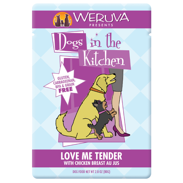 Weruva Dogs in the Kitchen Love Me Tender with Chicken Breast Au Jus G