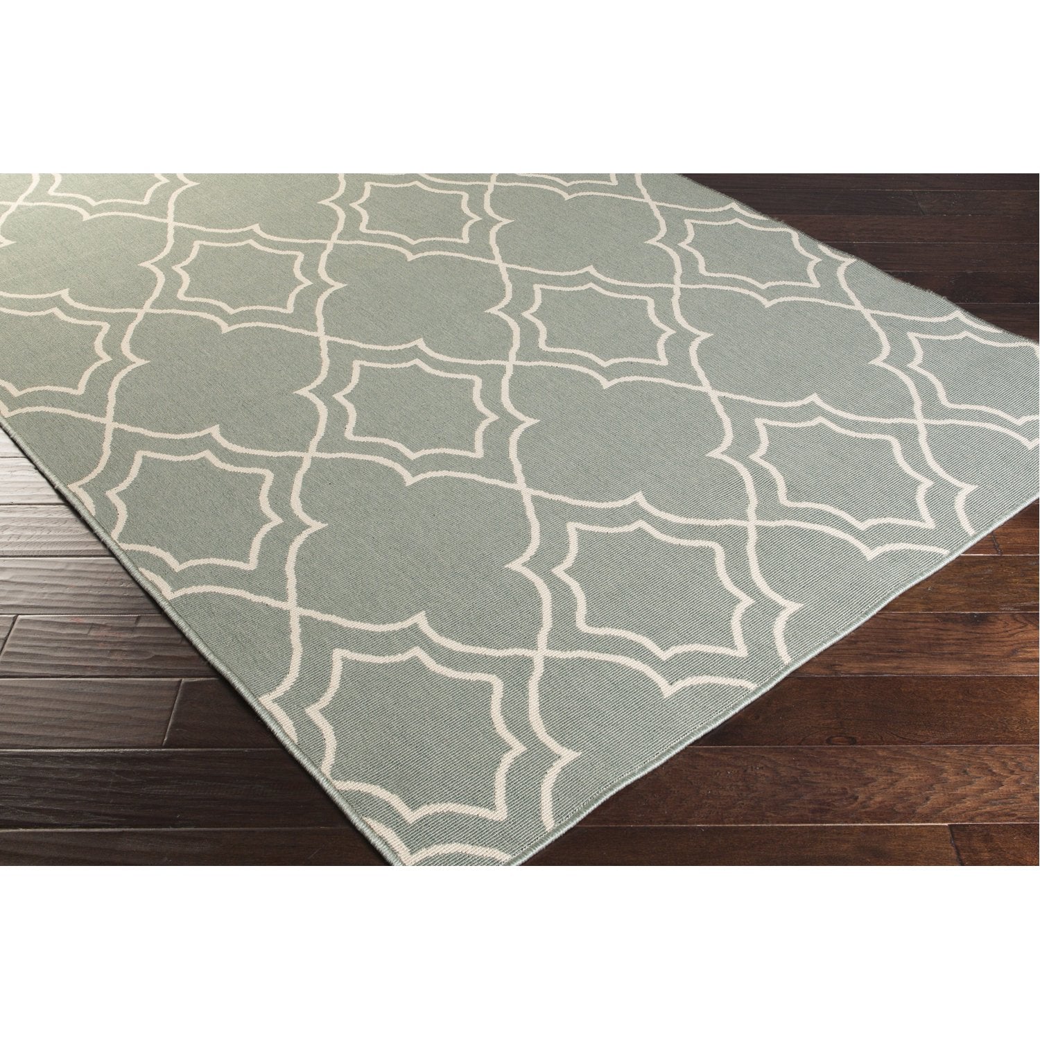 Alfresco Outdoor Rug in Sage & Cream