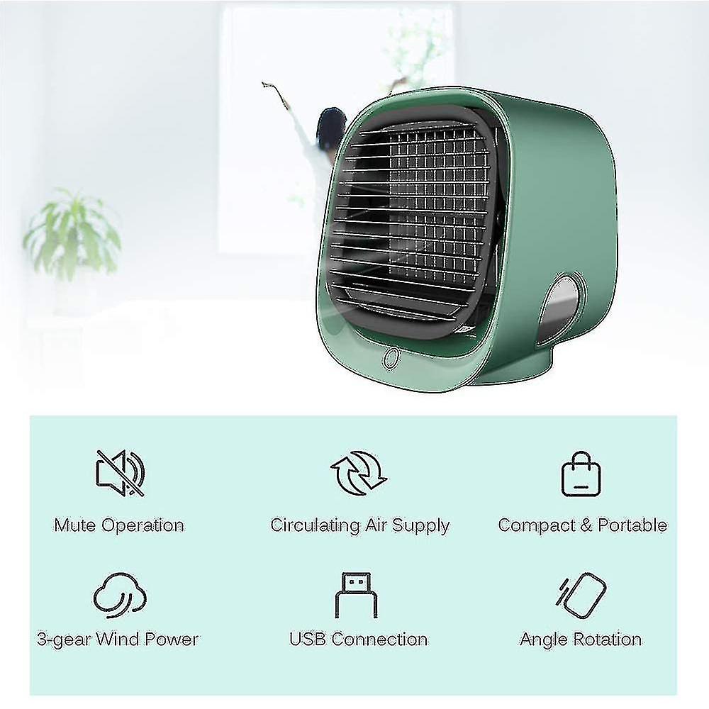 Personal Air Cooler， Portable Air Conditioner， Mini Mobile Cooling Fan