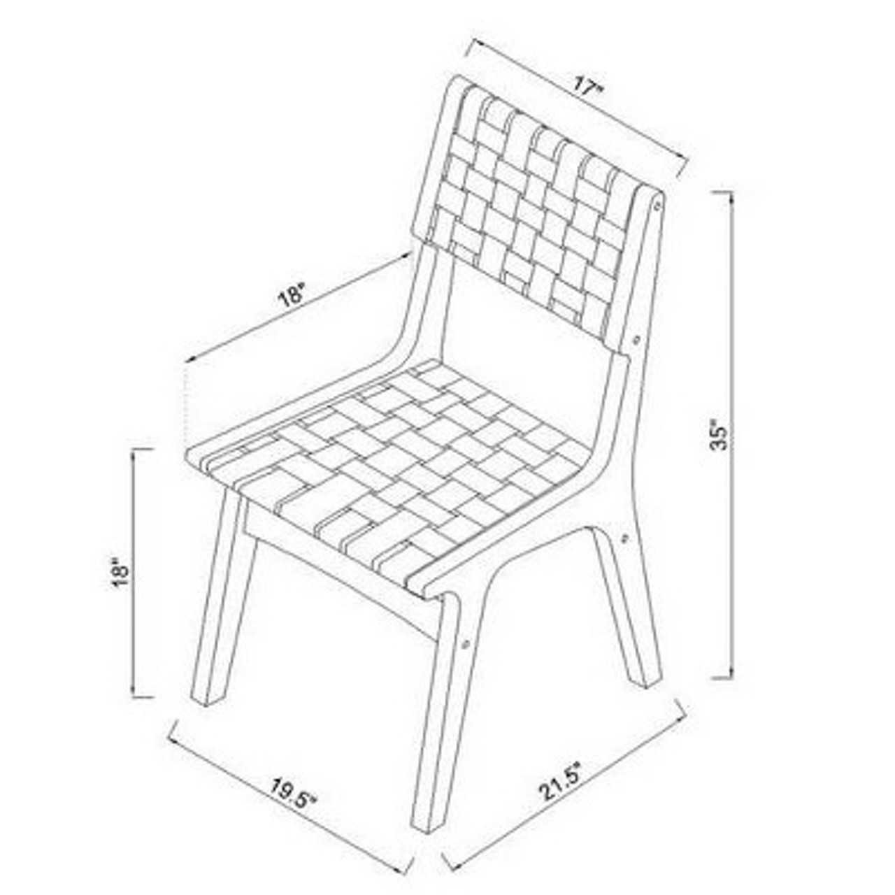 Ceylon Woven Dining Chair Natural - Opalhouse™