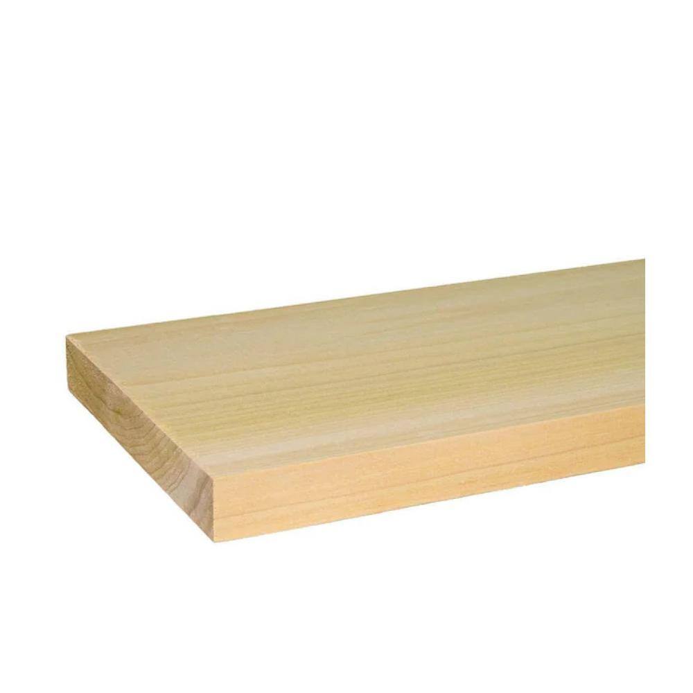 Poplar Board (Common: 1 in. x 4 in. x RL Actual: 0.75 in. x 3.5 in. x RL) 0018480