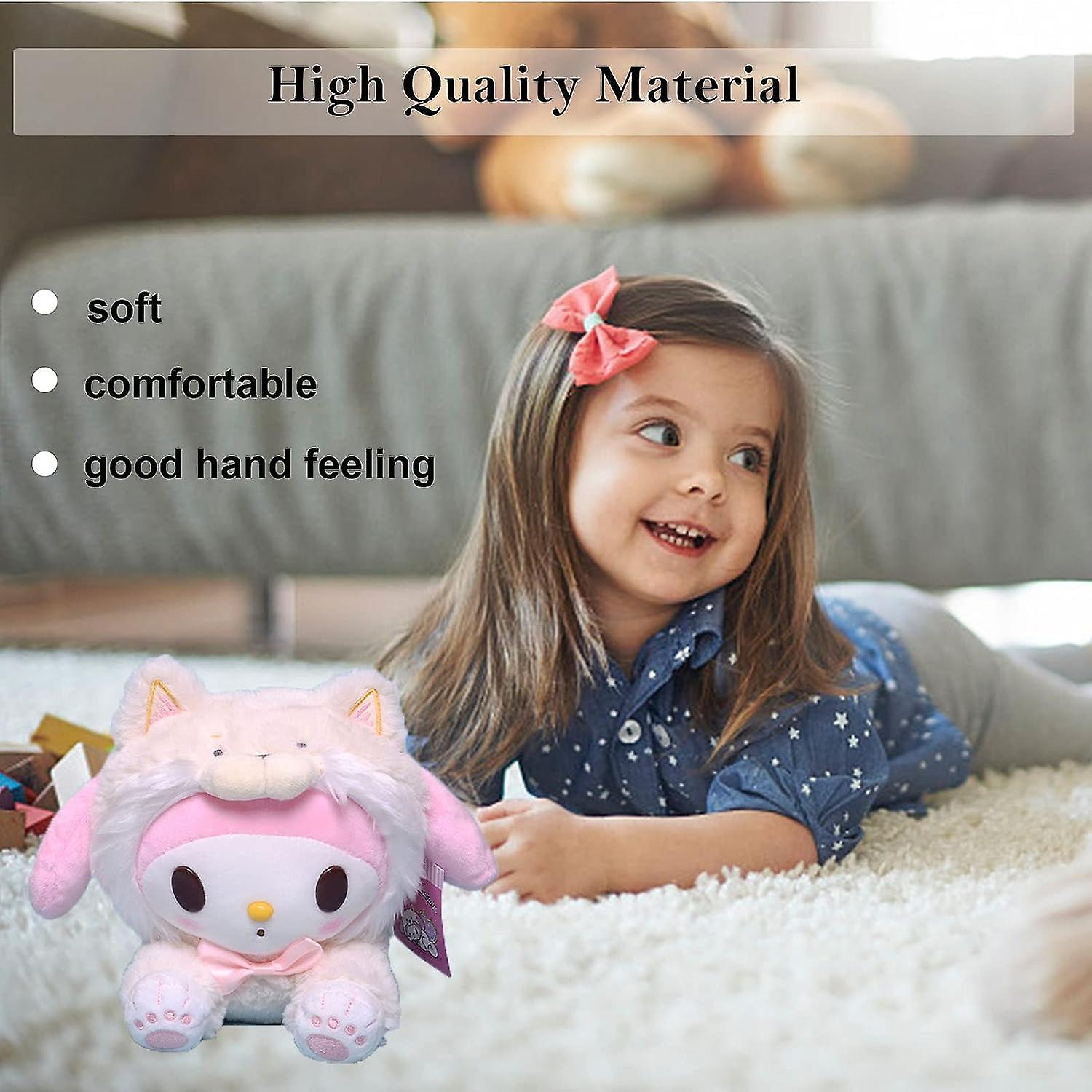 My Melody Cinnamoroll  Plush Toy Cartoon Cute Stuffed Animals Anime Kawaii Cute Plush Soft Plush Doll Girls Doll Toys Gifts For Kids Fans (9inch-my Me