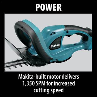 Makita 22 in. 18V LXT Lithium-Ion Cordless Hedge Trimmer Kit with Battery 4.0Ah and Charger XHU02M1