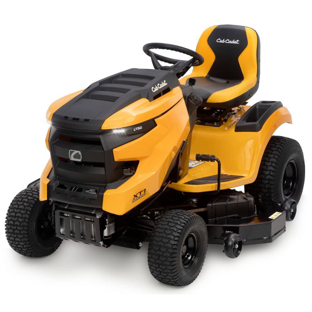 Cub Cadet XT1 Enduro LT 50 in. Fabricated Deck 24 HP V-Twin Kohler 7000 Series Engine Hydrostatic Drive Gas Riding Lawn Tractor LT50 FAB