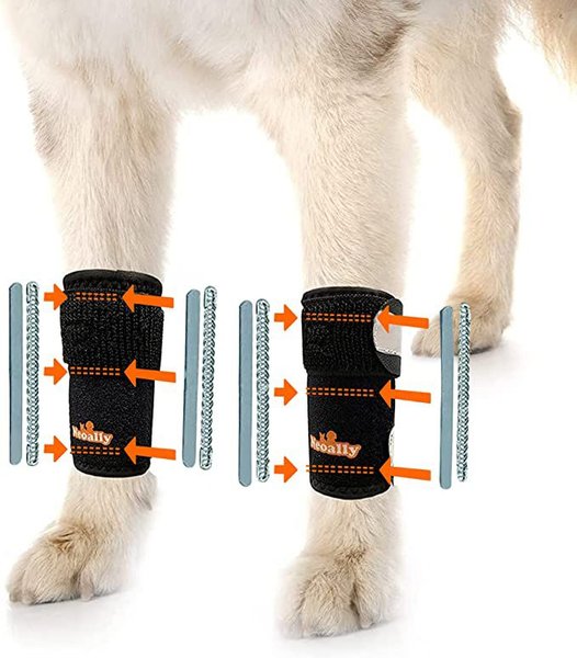 NeoAlly 3-in-1 Front Leg Dog Splint Braces