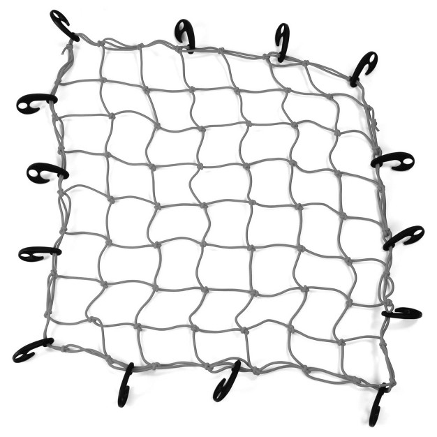 Yakima 2 Pound Custom Fit Cargo Basket Stretch Net For Megawarrior And Offgrid Large Basket With Quick And Easy Assembly Black