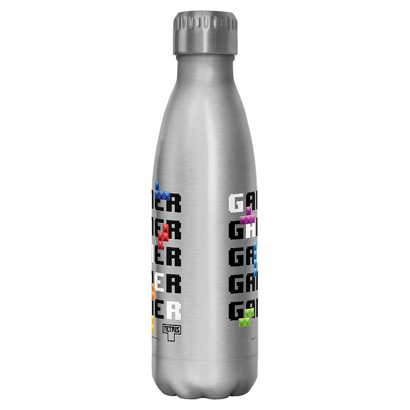 Tetris Gamer Stack 17 oz. Stainless Steel Bottle