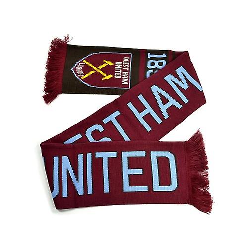 West Ham United FC Nero Scarf