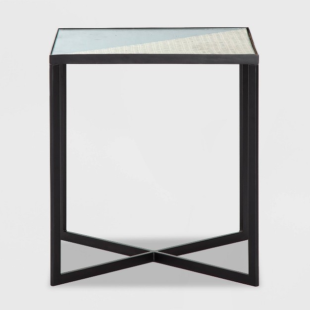 Ludlow Metal Side Table Black Finch