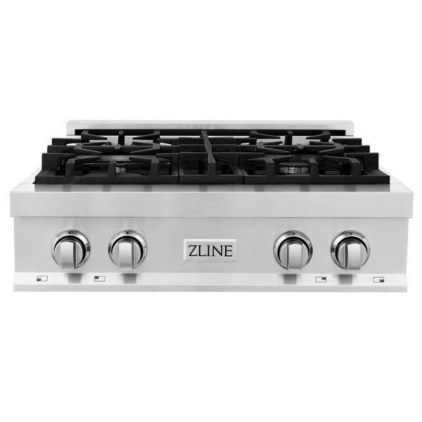 ZLINE Porcelain Gas Stovetop with 4 Gas Burners (RT)