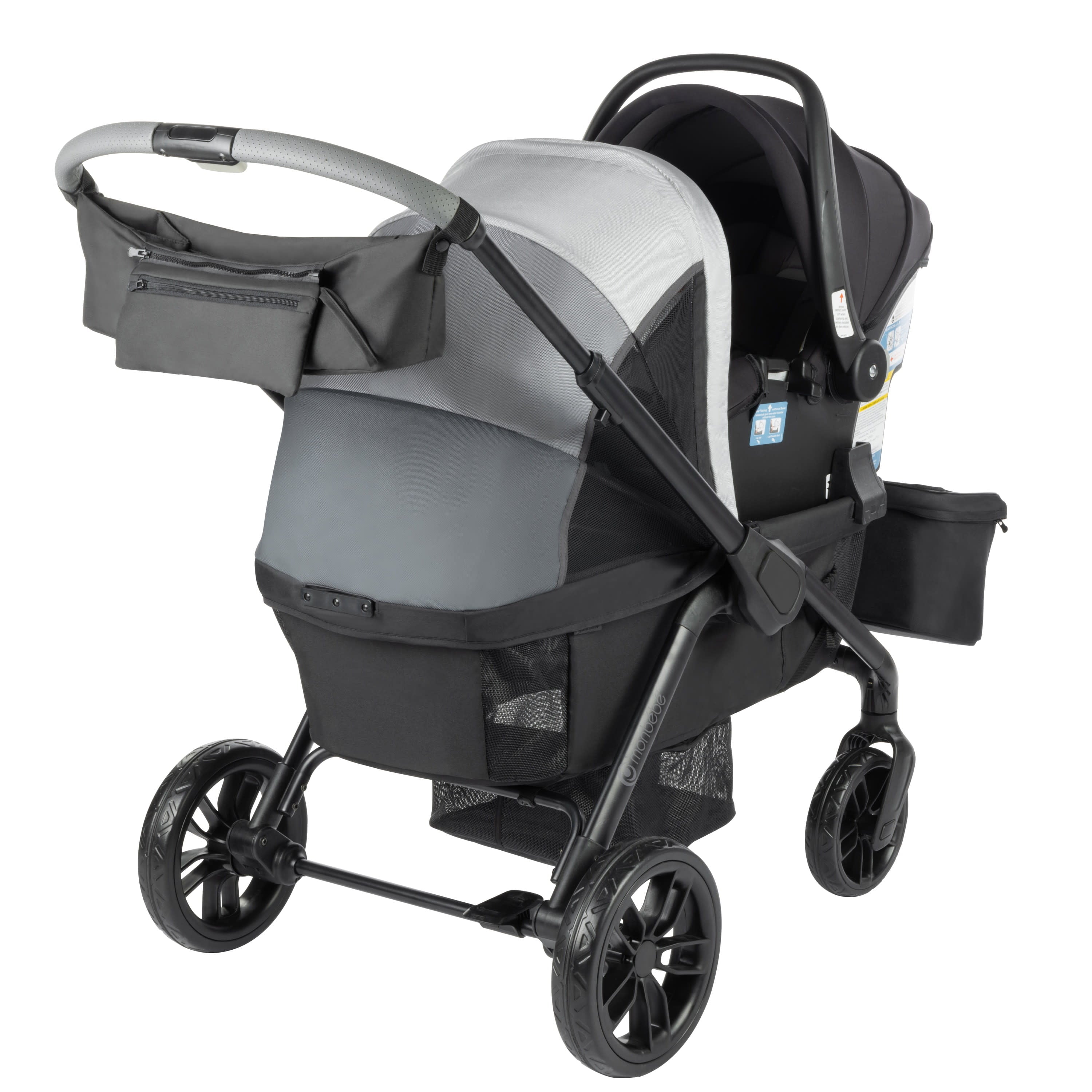 Monbébé Everyday Outings Wagon Stroller, Cobblestone Grey