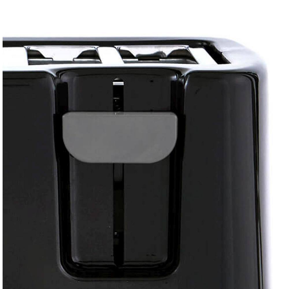 Continental 4-Slice Black Toaster with Cool-Touch Exterior CE-TT029