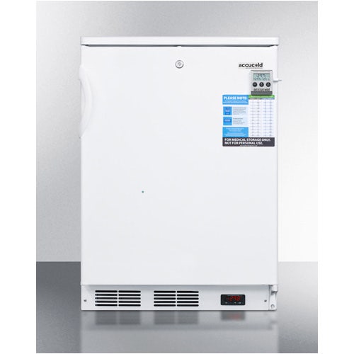 Summit Appliance VT65 Counter Height Laboratory Freezer Capable Of -30 C (-22 F)Operation