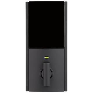 Kwikset SmartCode 914 Zigbee 3.0 Contemporary Matte Black Single Cylinder Electronic Deadbolt Featuring SmartKey Security 914CNTZB3514CP