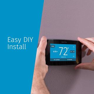 Emerson Sensi Touch 7-day Programmable Wi-Fi Smart Thermostat with Touchscreen Color Display C-wire Required ST75