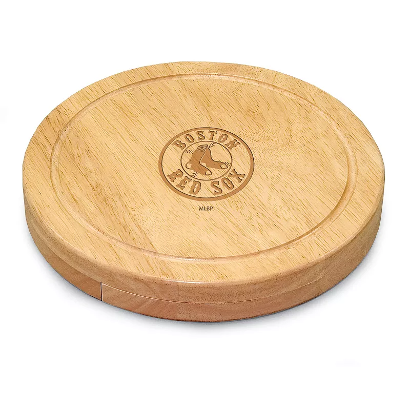 Picnic Time Boston Red Sox Circo Cheese Cutting Board and Tools Set