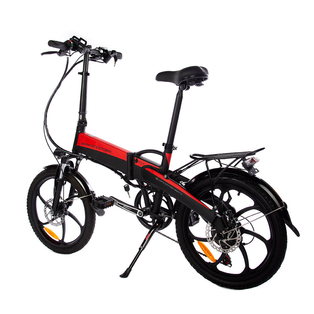 Tourwheel 2023 Amazon Hot Sale 350w 36v Foldable Electric Bike Folding 14inch Bicycle With Rear Motor Electric Cycle For Adult E