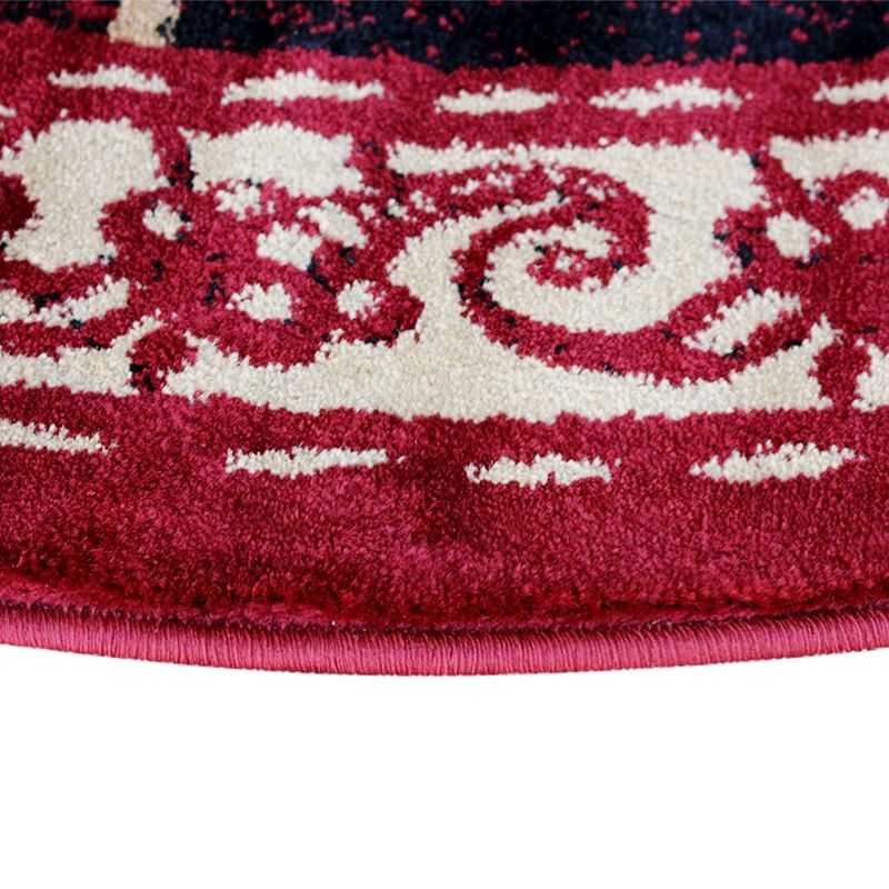 Masada Rugs Masada Rugs 5'x5' Round Rooster Design Area Rug - Design L379