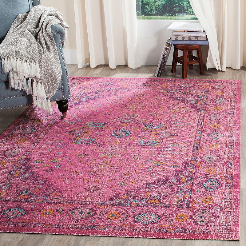 Safavieh Artisan Zoe Framed Floral Rug