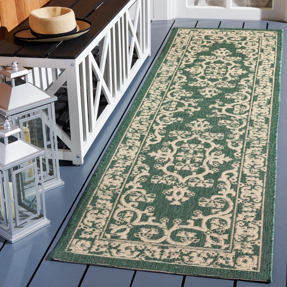 SAFAVIEH Courtyard Arenda Indoor/ Outdoor Waterproof Backyard Patio Rug