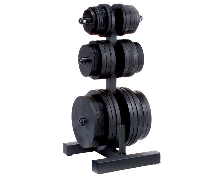 Body-Solid Olympic Plate Tree And Bar Holder