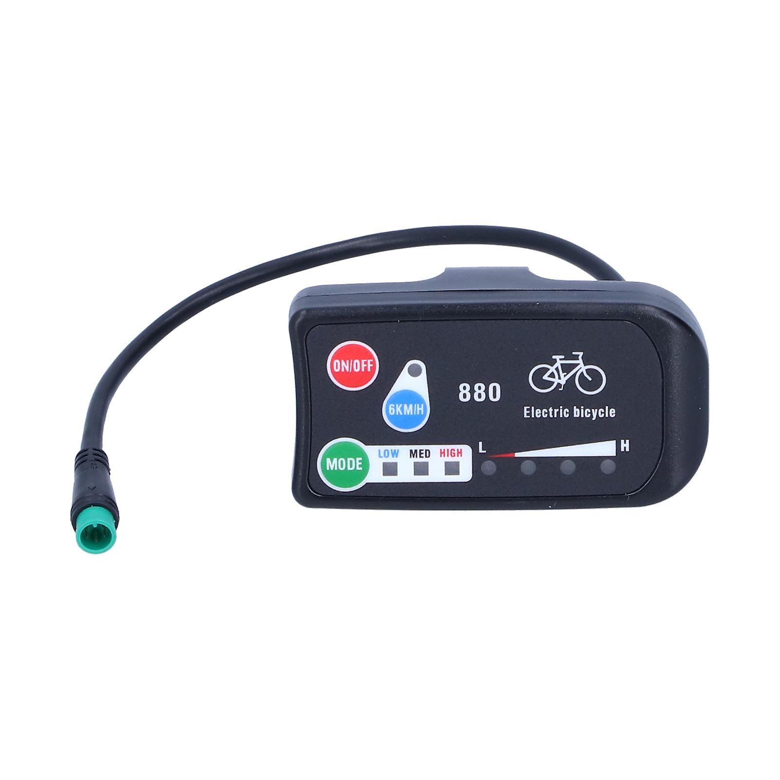 Electric Bicycle For Ktled880 Display Ebike 36v 48v Display Meter Ebike Accessories