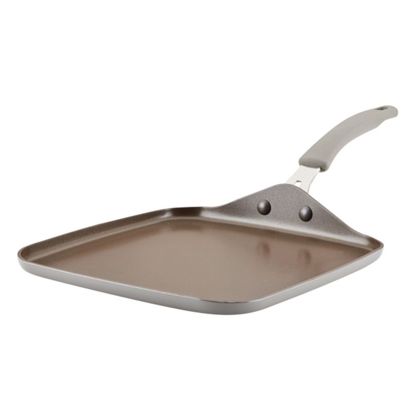 Rachael Ray Cook + Create 11-in. Nonstick Aluminum Square Stovetop Griddle Pan