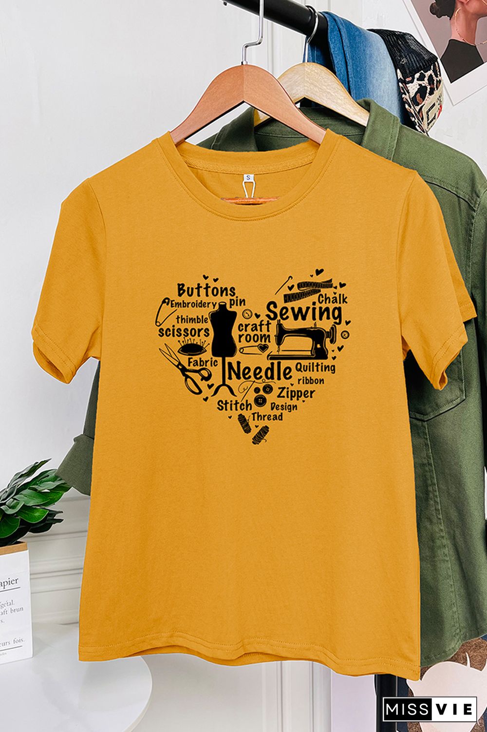 Sewing Files For Cricut Graphic T-Shirt Wholesale