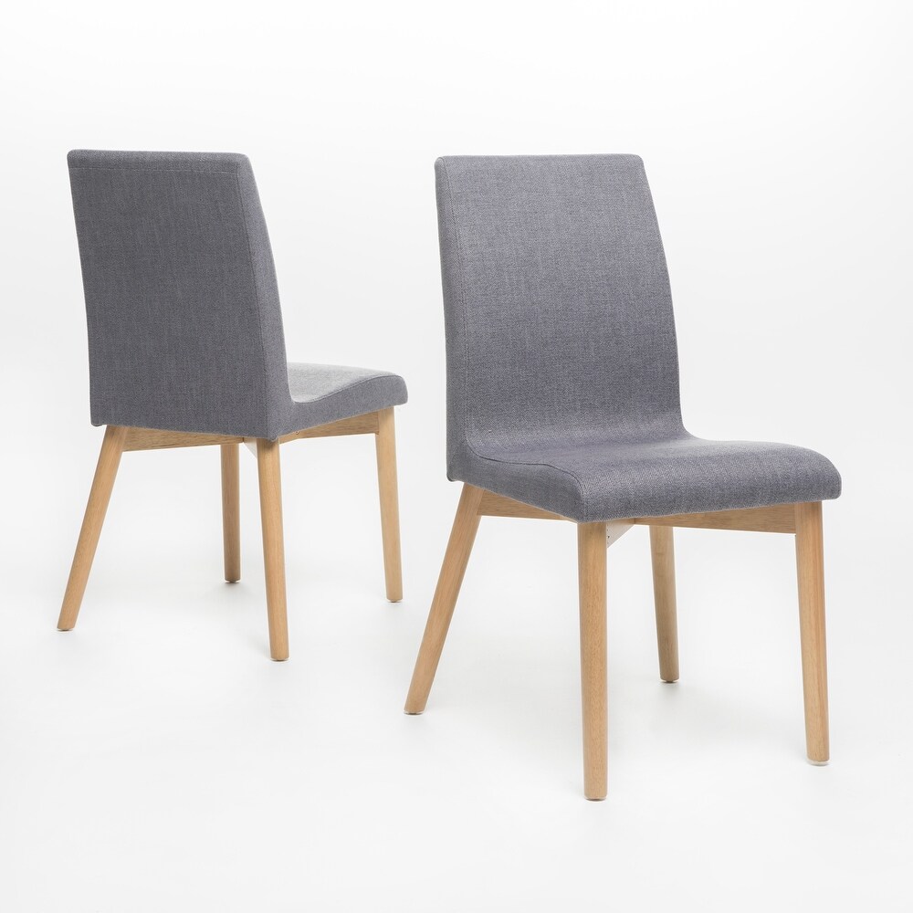 Orrin Mid Century Fabric Dining Chair (Set of 2) by Christopher Knight Home