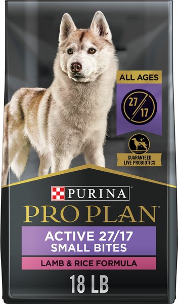 Purina Pro Plan Sport Small Bites All Life Stages High-Protein Lamb and Rice Formula Dry Dog Food