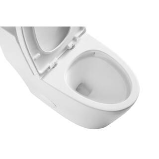 Kingsman Hardware Mona Max 1-Piece 1.21.6 GPF Dual Flush Elongated Toilet in Pure White Seat Included MONA-MJ80