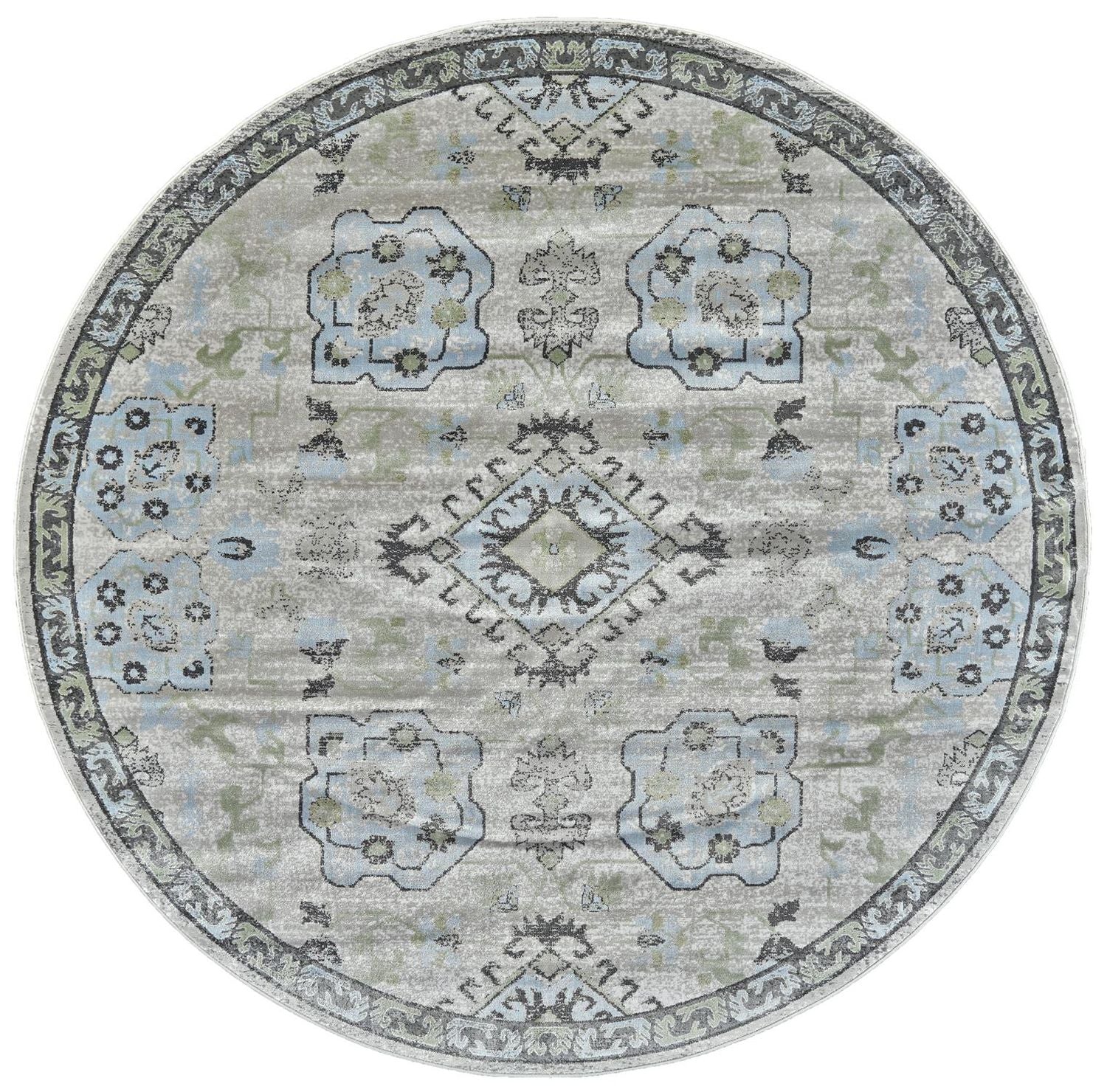 Alessandria Gray Rug by BD Fine