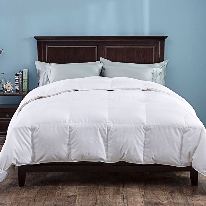 Dream On Heavyweight White Goose Down Comforter，