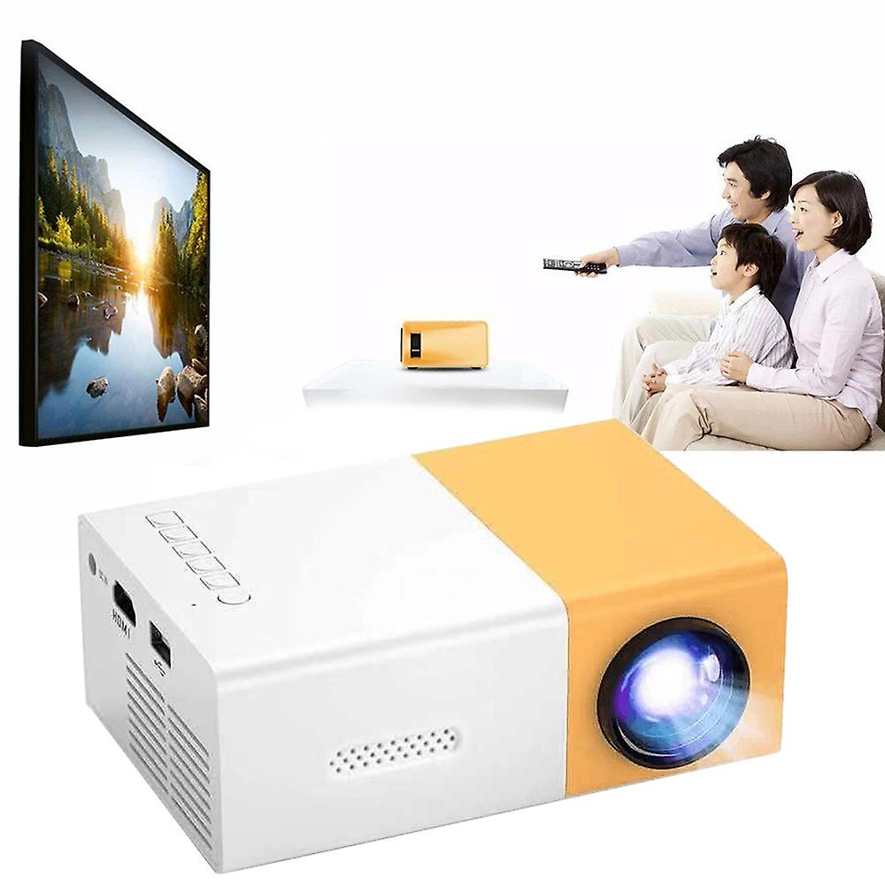 Yg300 Mini Projector Audio Yg-300 Hd Usb Mini Projector Support 1080p Home Media Player Home Theater Cinema Warm White