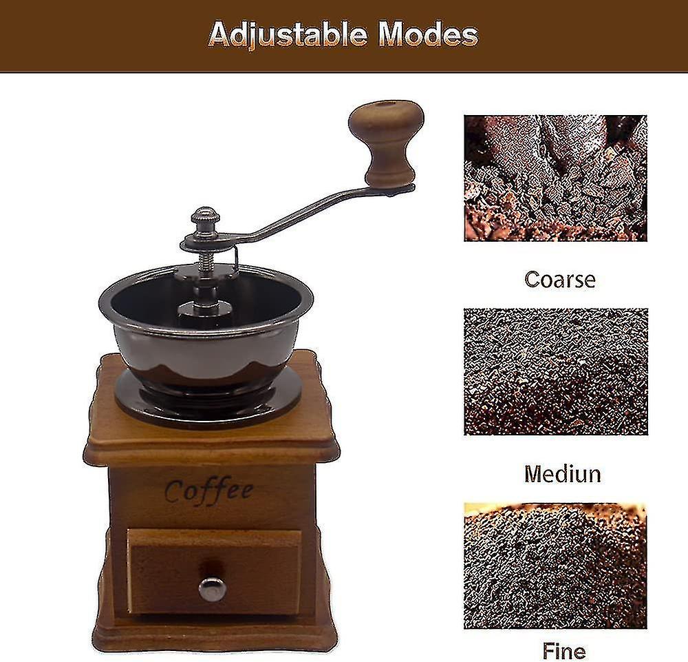 Manual Coffee Grinder， Manual Coffee Grinder - Heilwiy Manual Hand Crank Manual Manual