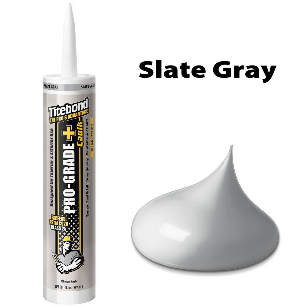 Titebond 10.1 oz. Slate Gray Pro-Grade Plus (12-Pack) 8441