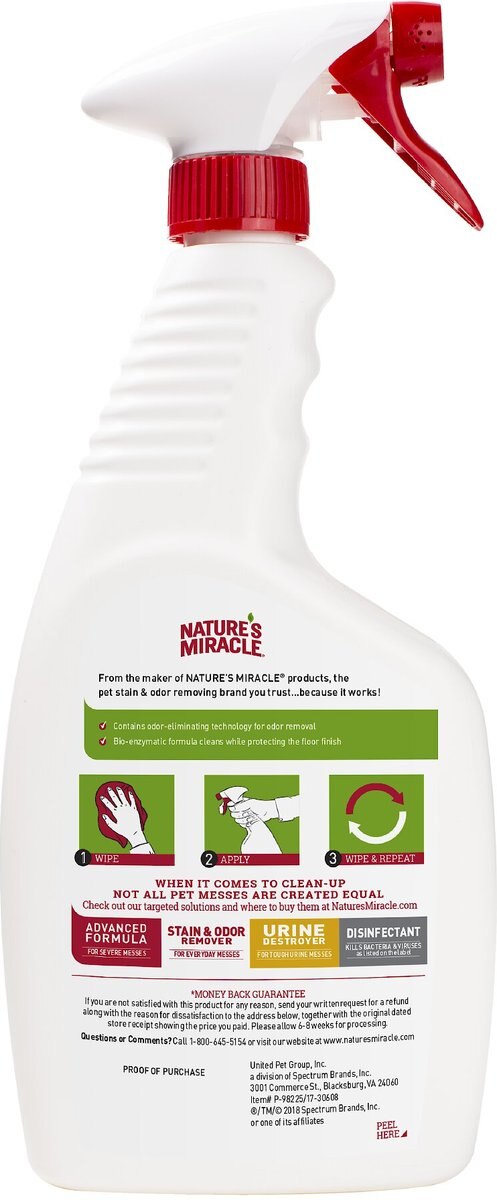 Nature's Miracle Dual Action Hard Floor Stain and Odor Remover