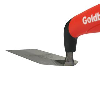 Goldblatt RED SINCE 1885 5 in. x 2 in. Pro Margin Trowel (1-Piece) G16127