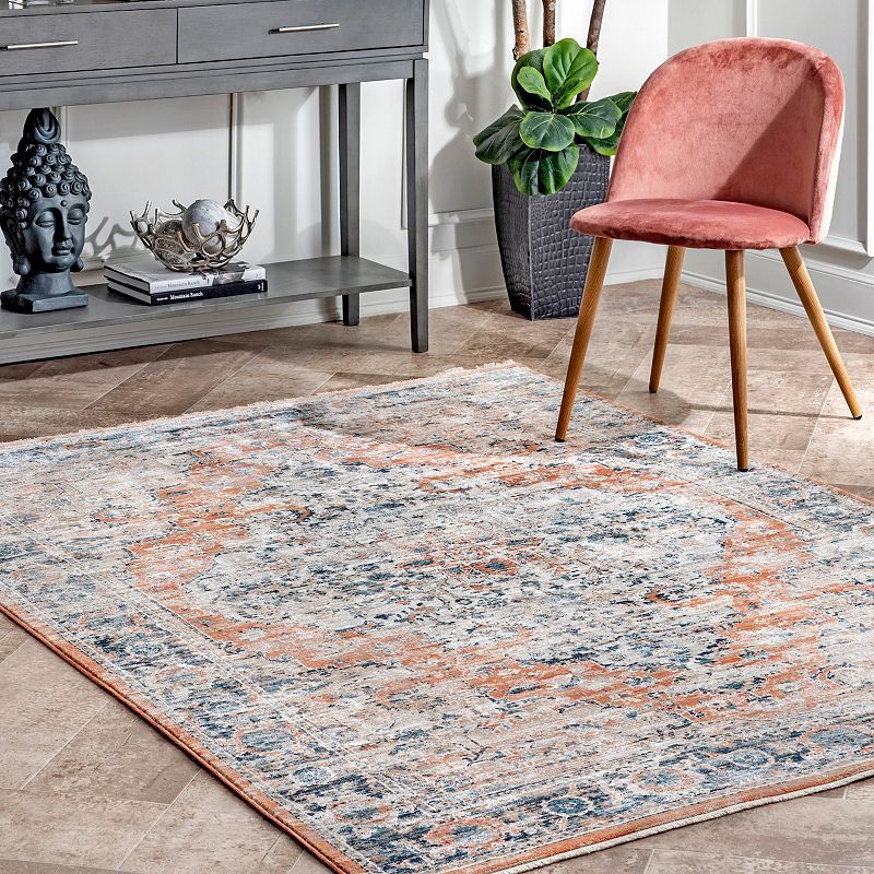 nuLOOM Piper Shaded Snowflakes Rug