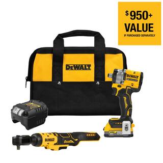 DW 20V MAX Lithium-Ion Cordless Combo Kit (2-Tool) with 1.7 Ah Battery and Charger DCK207E1