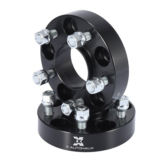 Unique Bargains Wheel Spacers Adapters Black For Lincoln For Ford