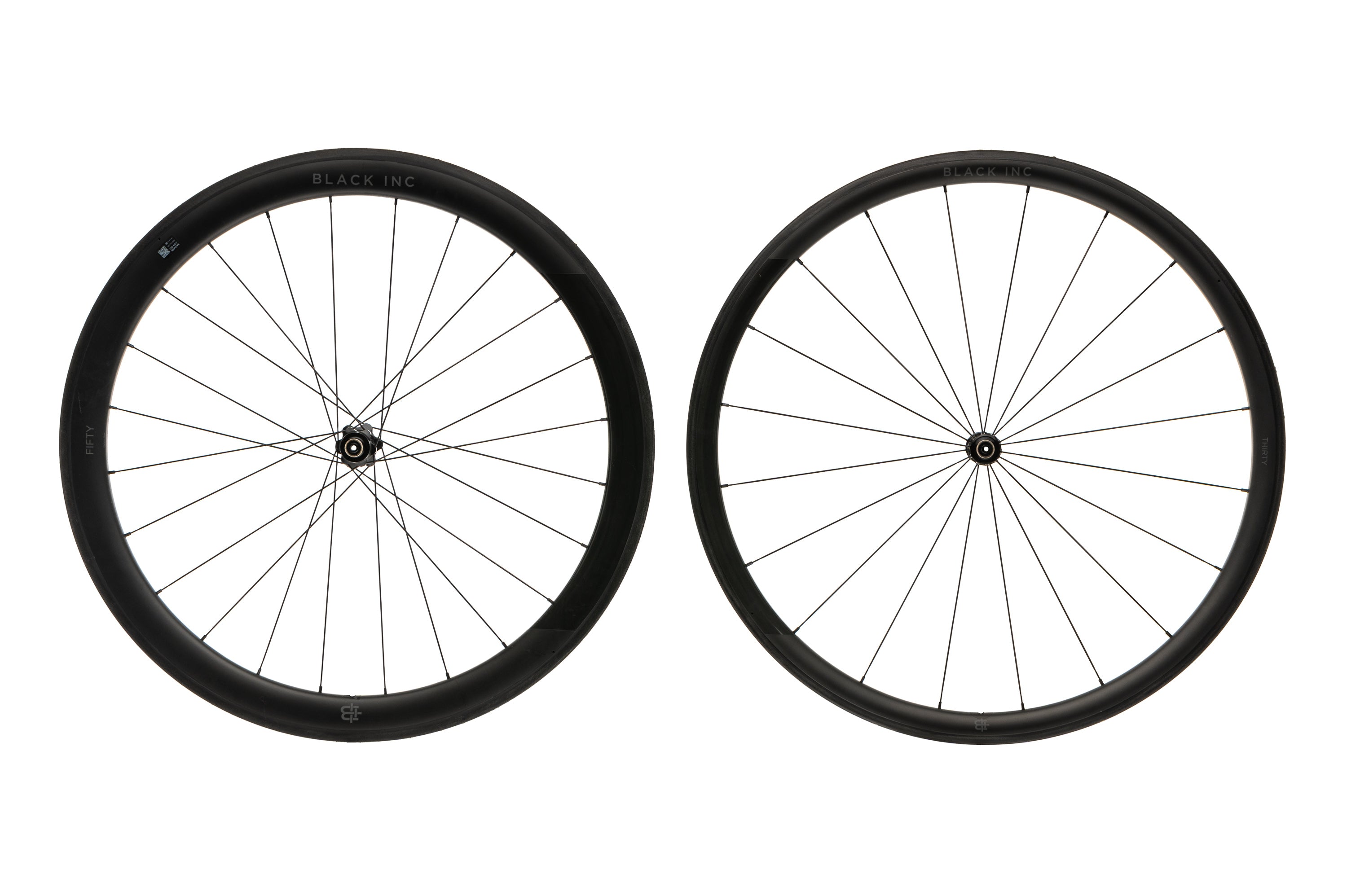 Black Inc. 50/30 Carbon Tubular 700c Wheelset