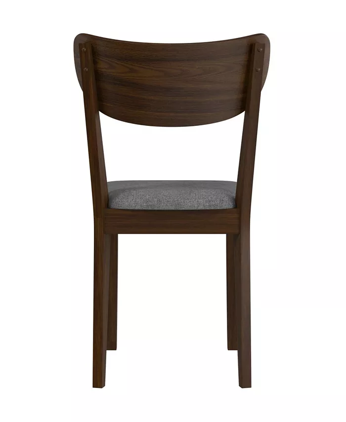 Hillsdale San Marino Mid Mod Wood Back Side Chair