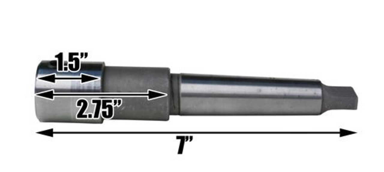 Steel Dragon Tools MT3 Weldon Shank Adapter 3/4 with Morse Taper