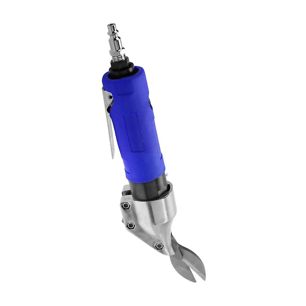 Industrial Straight Type Handheld Air Scissors Pneumatic Cutting Tool(blue)